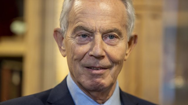 Article thumbnail: EMBARGOED TO 0830 SUNDAY JULY 16 File photo dated 18/04/23 of former prime minister Sir Tony Blair who has suggested, that the BBC should "stand up for itself more" amid the furore following allegations made against Huw Edwards, as the corporation's leadership faces questions in Parliament about the story. Issue date: Sunday April 16, 2023. PA Photo. The former prime minister expressed his support for the "important British institution" in an interview with Sky's Sophy Ridge on Sunday programme. See PA story MEDIA BBC . Photo credit should read: Liam McBurney/PA Wire