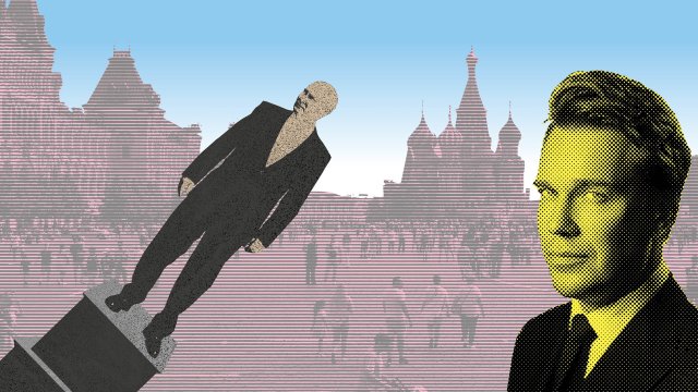 Article thumbnail: Exiled journalist Mikhail Zygar hopes that Vladimir Putin will eventually be toppled but is cautious about what might happen to Russia in the aftermath (Illustration: Tim Alden for i)