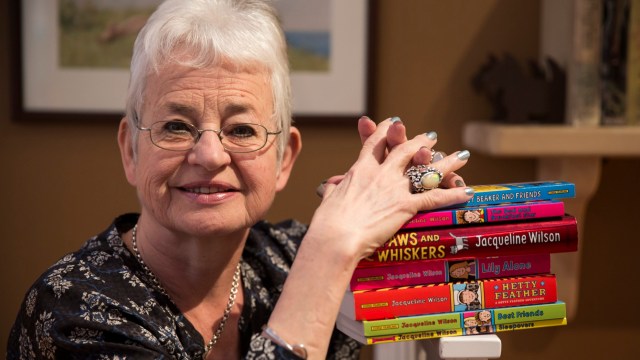 Article thumbnail: LONDON, ENGLAND - APRIL 03: Children's author Dame Jacqueline Wilson poses for a picture at The V&A's Museum of Childhood on April 3, 2014 in London, England. An exhibition exploring her life and work will open at the museum on April 5, 2014. (Photo by Dan Kitwood/Getty Images)