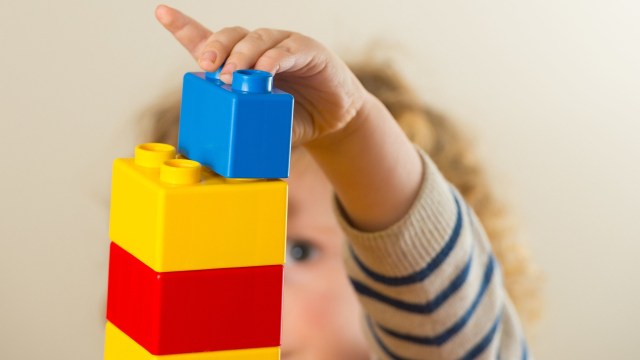 Article thumbnail: EMBARGOED TO 0001 WEDNESDAY NOVEMBER 29 File photo dated 24/01/2016 of a preschool age child playing with plastic building blocks. Working parents of toddlers are being encouraged to register to access 15 hours of free childcare per week in the new year. Issue date: Wednesday November 29, 2023. PA Photo. Applications open on January 2 for the first wave of the rollout of reforms expanding the amount of free childcare, the Department for Education said. A childminder start-up grant - ?600 for those who register with Ofsted and ?1,200 for those who register with a childminder agency - will also launch on Thursday. See PA story POLITICS Childcare. Photo credit should read: Dominic Lipinski/PA Wire