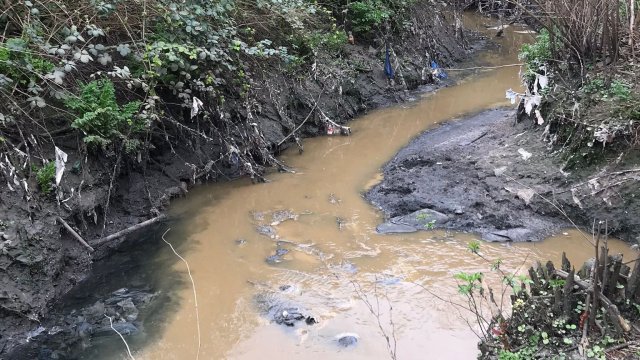 Toxic sewage spill still polluting London river two years after it was reported
