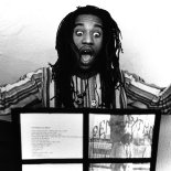 Article thumbnail: (FILE PHOTO) British poet Benjamin Zephaniah dies aged 65 Poet Benjamin Zephaniah, at home, 1982. (Photo by Michael Ward/Getty Images)