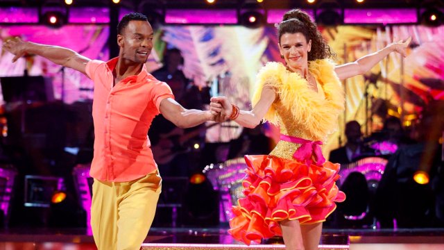 Article thumbnail: For use in UK, Ireland or Benelux countries only BBC handout photo of Annabel Croft and Johannes Radebe during their appearance on the live show on Saturday for BBC1's Strictly Come Dancing. Issue date: Saturday December 9, 2023. See PA story SHOWBIZ Strictly. Photo credit should read: Guy Levy/BBC/PA Wire NOTE TO EDITORS: Not for use more than 21 days after issue. You may use this picture without charge only for the purpose of publicising or reporting on current BBC programming, personnel or other BBC output or activity within 21 days of issue. Any use after that time MUST be cleared through BBC Picture Publicity. Please credit the image to the BBC and any named photographer or independent programme maker, as described in the caption