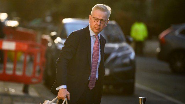Article thumbnail: LONDON, ENGLAND - NOVEMBER 28: Levelling-up Secretary Michael Gove arrives ahead of his appearance at the Covid Inquiry on November 28, 2023 in London, England. The UK's Secretary of State for Levelling Up, Housing and Communities will be questioned at phase 2 of the Covid-19 Inquiry over decision-making in Downing Street during the pandemic. (Photo by Leon Neal/Getty Images)