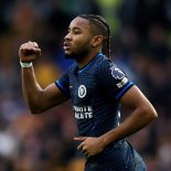 Article thumbnail: WOLVERHAMPTON, ENGLAND - DECEMBER 24: Christopher Nkunku of Chelsea celebrates after scoring their team's first goal during the Premier League match between Wolverhampton Wanderers and Chelsea FC at Molineux on December 24, 2023 in Wolverhampton, England. (Photo by Chris Lee - Chelsea FC/Chelsea FC via Getty Images)