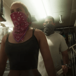 Article thumbnail: GTA VI's two protagonists robbing a store